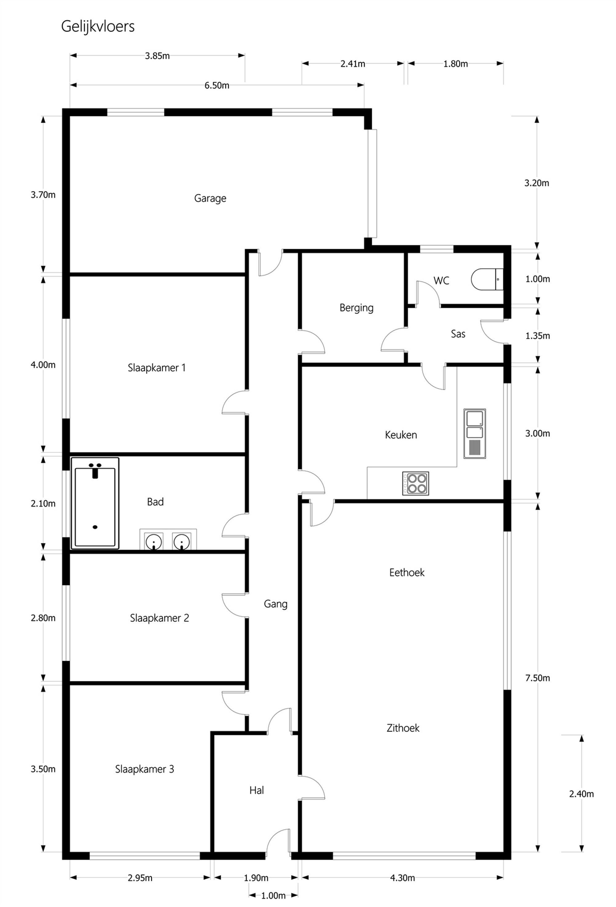 INSTAPKLARE GELIJKVLOERSE WONING OP RUSTIGE LIGGING foto 31