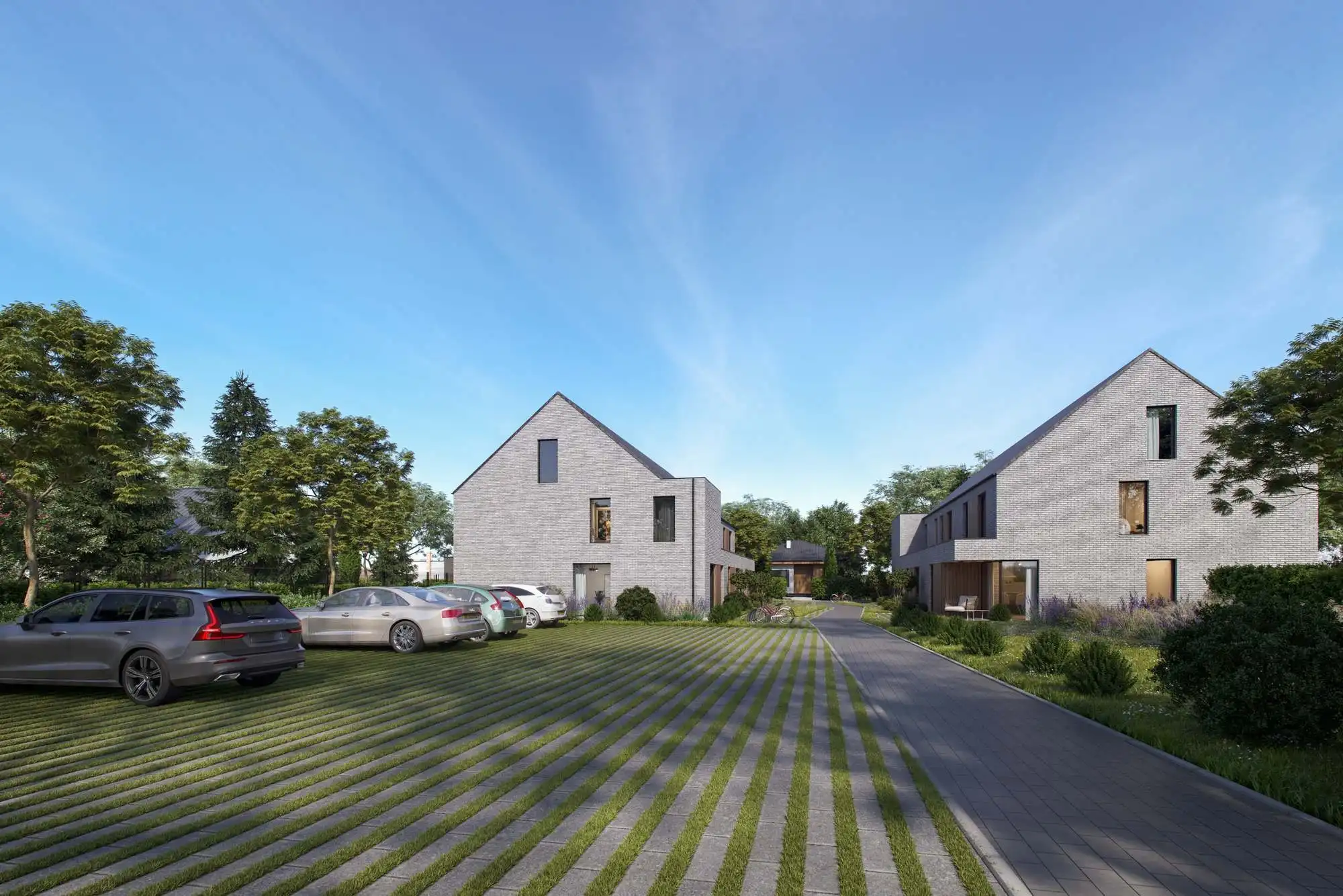 Moderne en energiezuinige nieuwbouwwoning aan de rand van de stad foto 2
