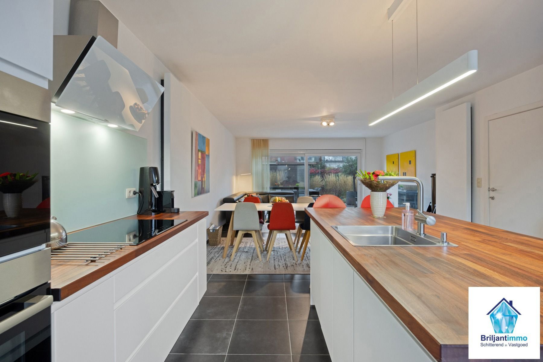 Nieuwbouw te Mechelen-Zuid met 3 slp, dubbele garage en tuin foto 9