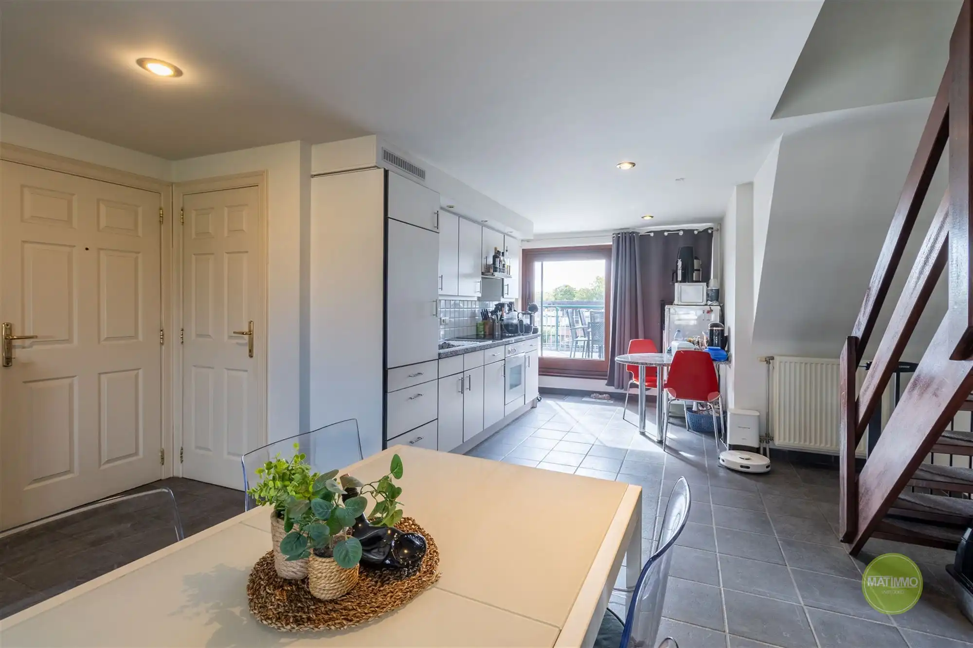 Duplex app met 1 slaapkamer, terras, lift én garage te Mol foto 6