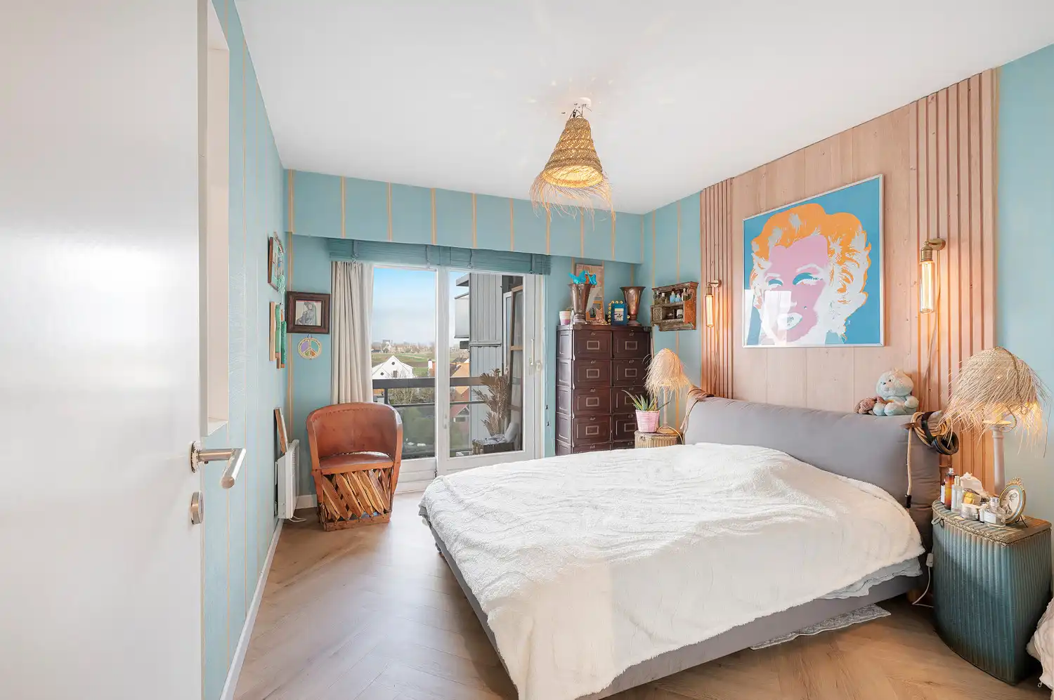 Instapklaar vernieuwd appartement met zuidgericht terras en open zicht foto 13