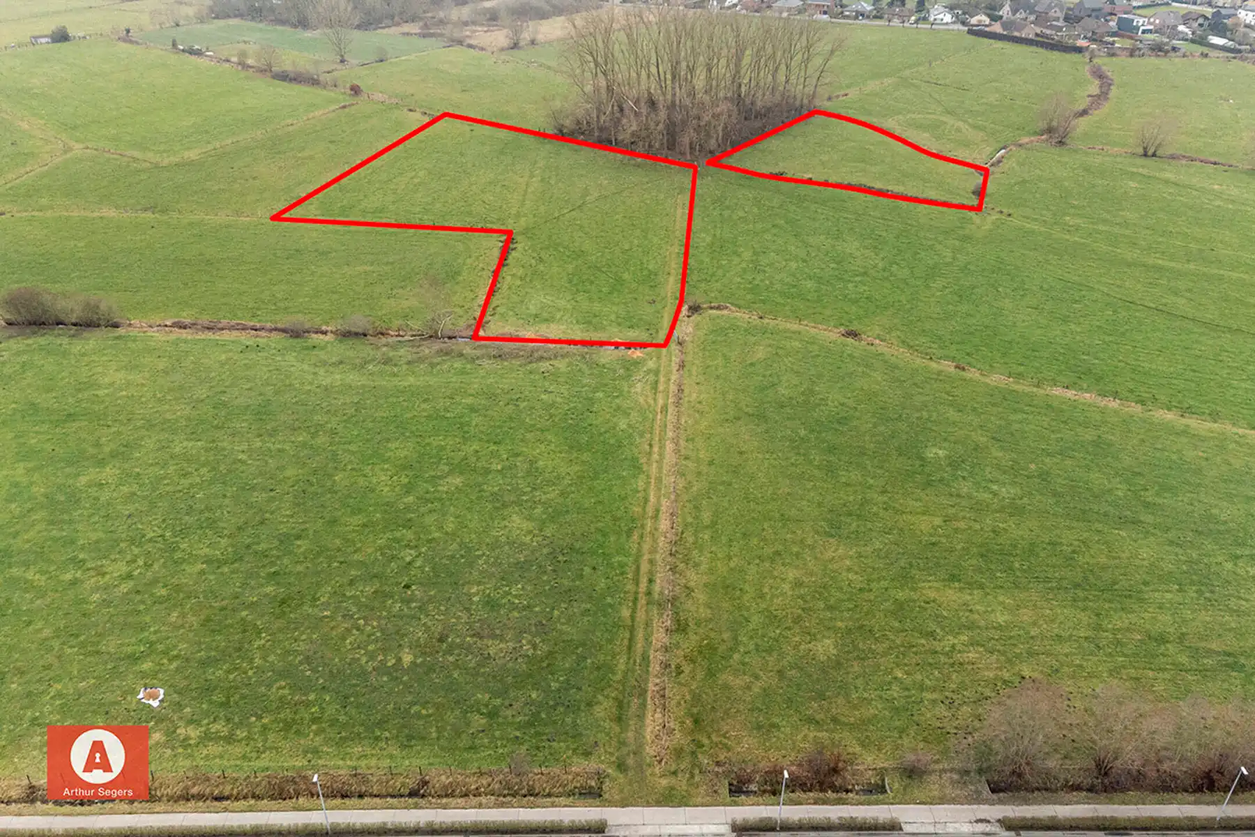 Weiland/Landbouwgrond van 137a - grens Buggenhout, Malderen foto 2