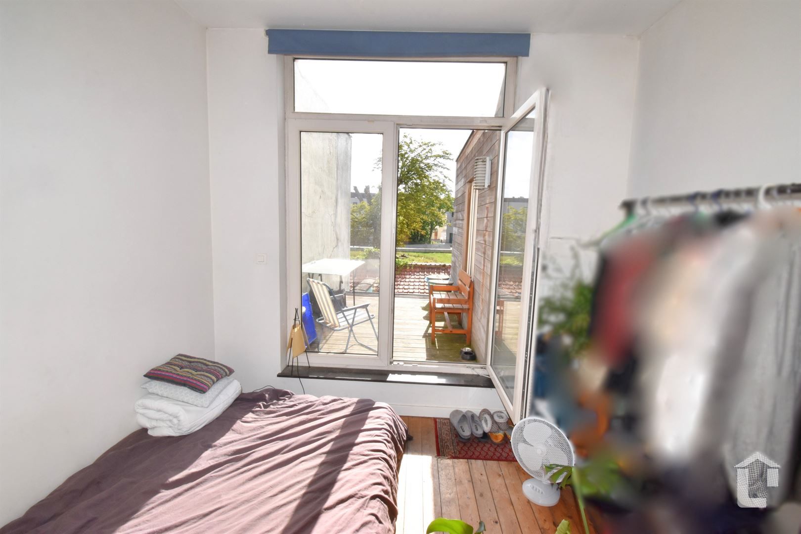 Knus appartement te huur in centrum Gent mét terras foto 6