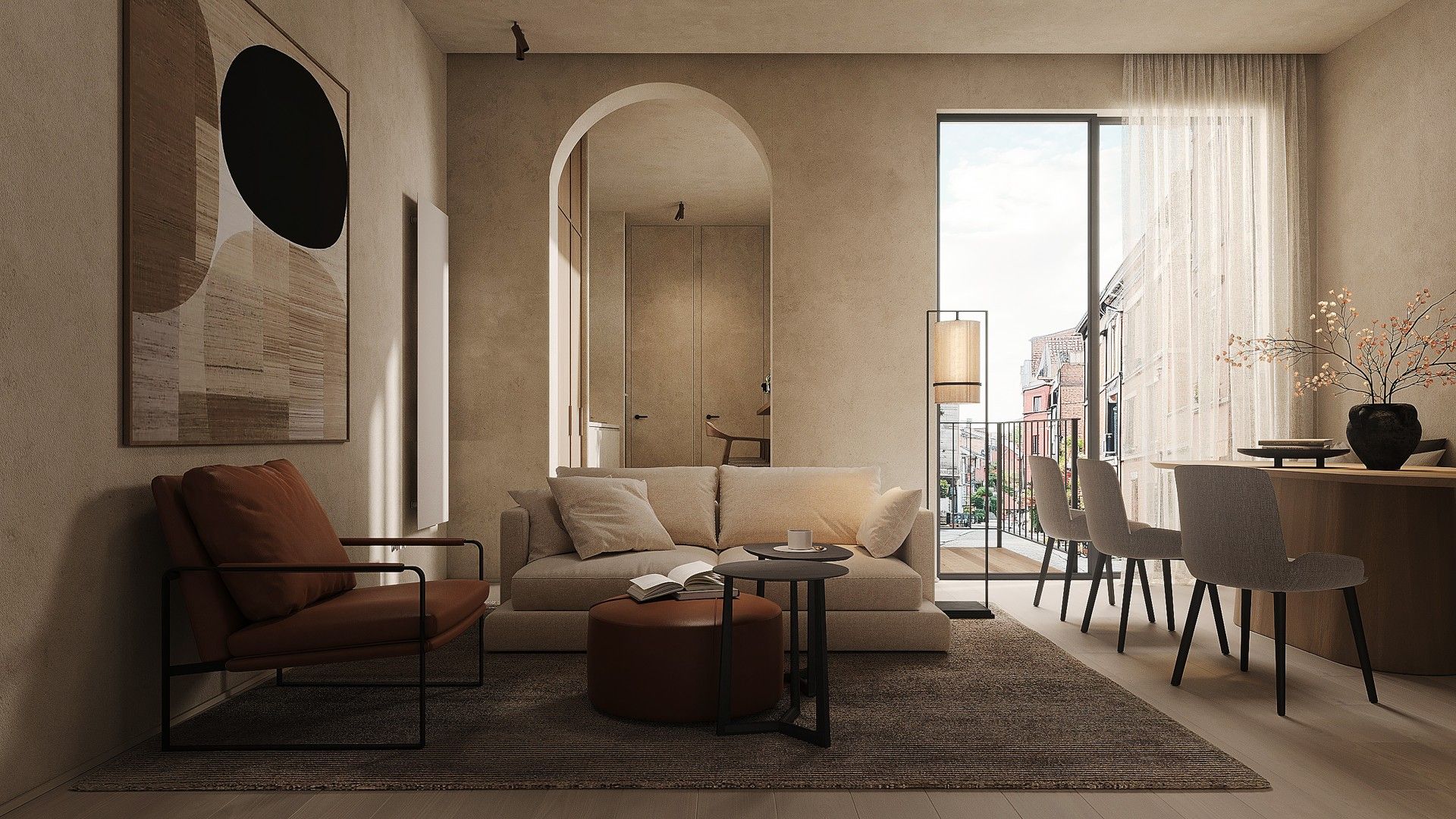ENERGIEZUINIG 1 SLAAPKAMER APPARTEMENT MET TERRAS EN PREMIUM AFWERKING foto 3