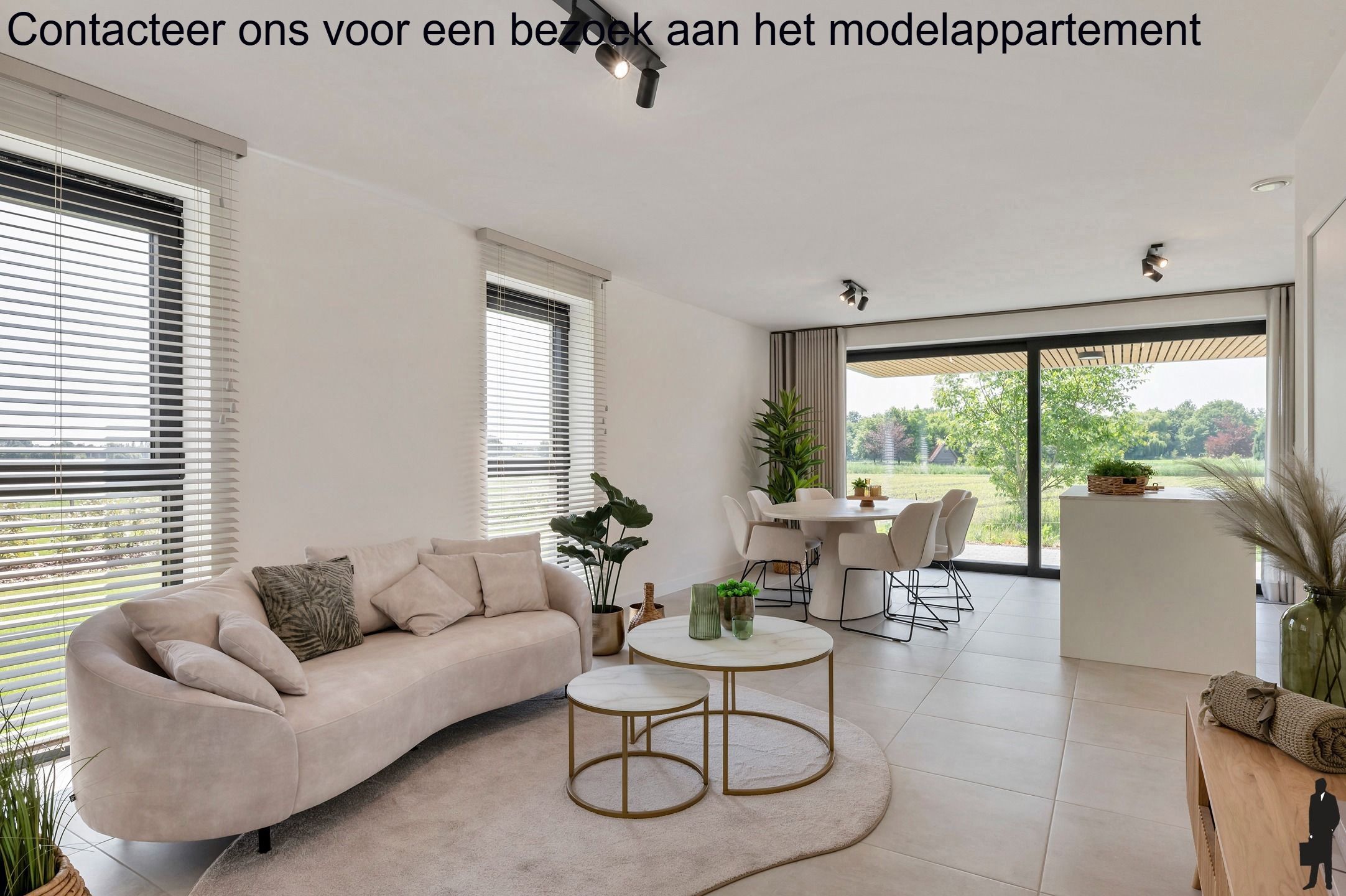 Hoekappartement 112m² + groot terras met schitterend zicht. foto 9
