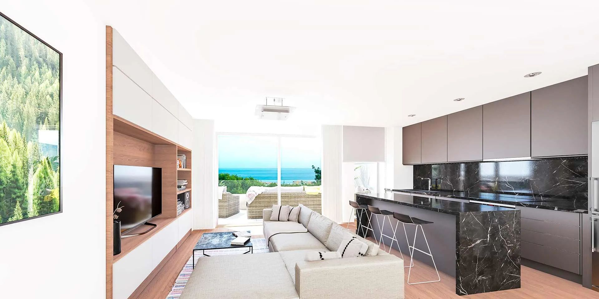 Symmetrie en comfort: moderne appartementen nabij de zee en alle faciliteiten! foto 3