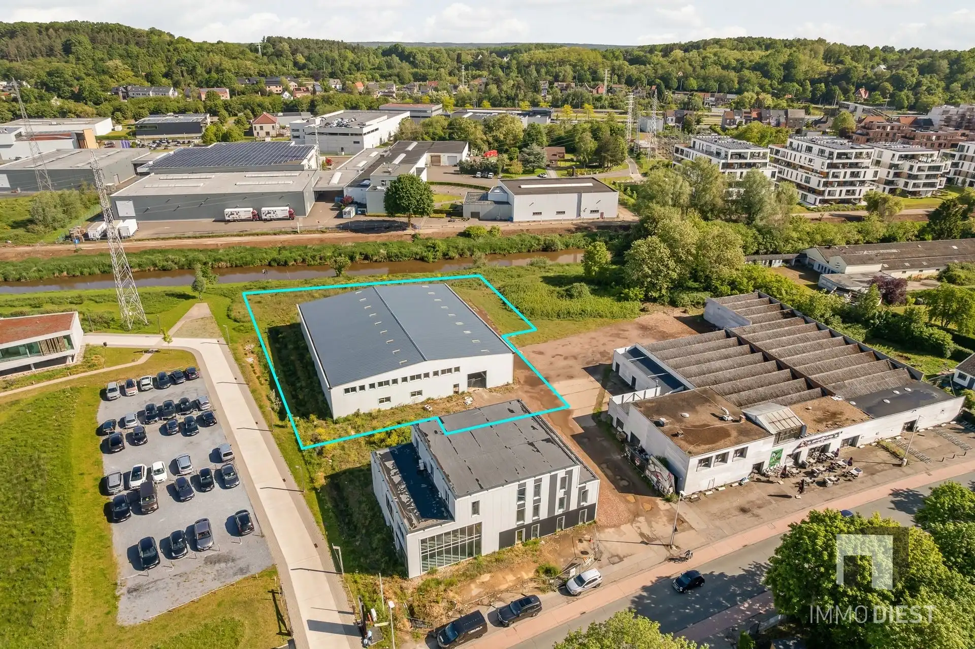 Nieuwbouw loods in KMO-zone Diest foto 40