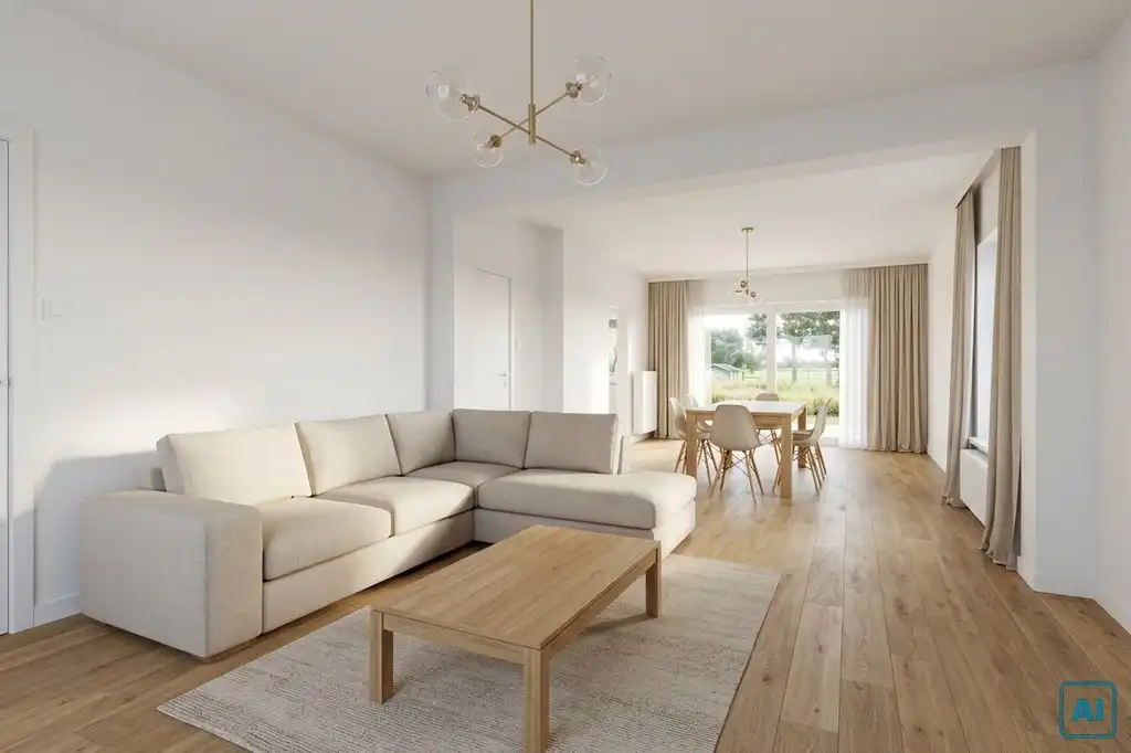 Alleenstaande woning op 1.568 m² met landelijk zicht en veel potentieel, 3 slaapkamers + extra mogelijk foto 3