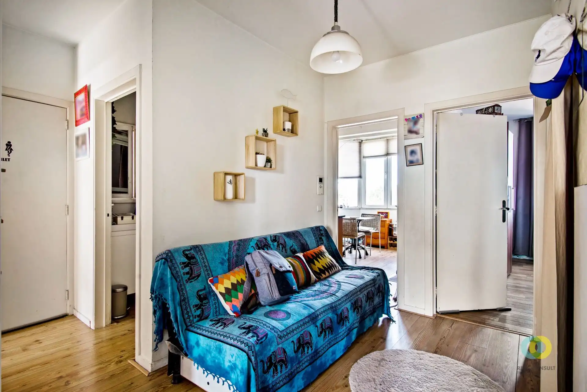 Lichtrijk appartement met 2 slaapkamers  foto 4