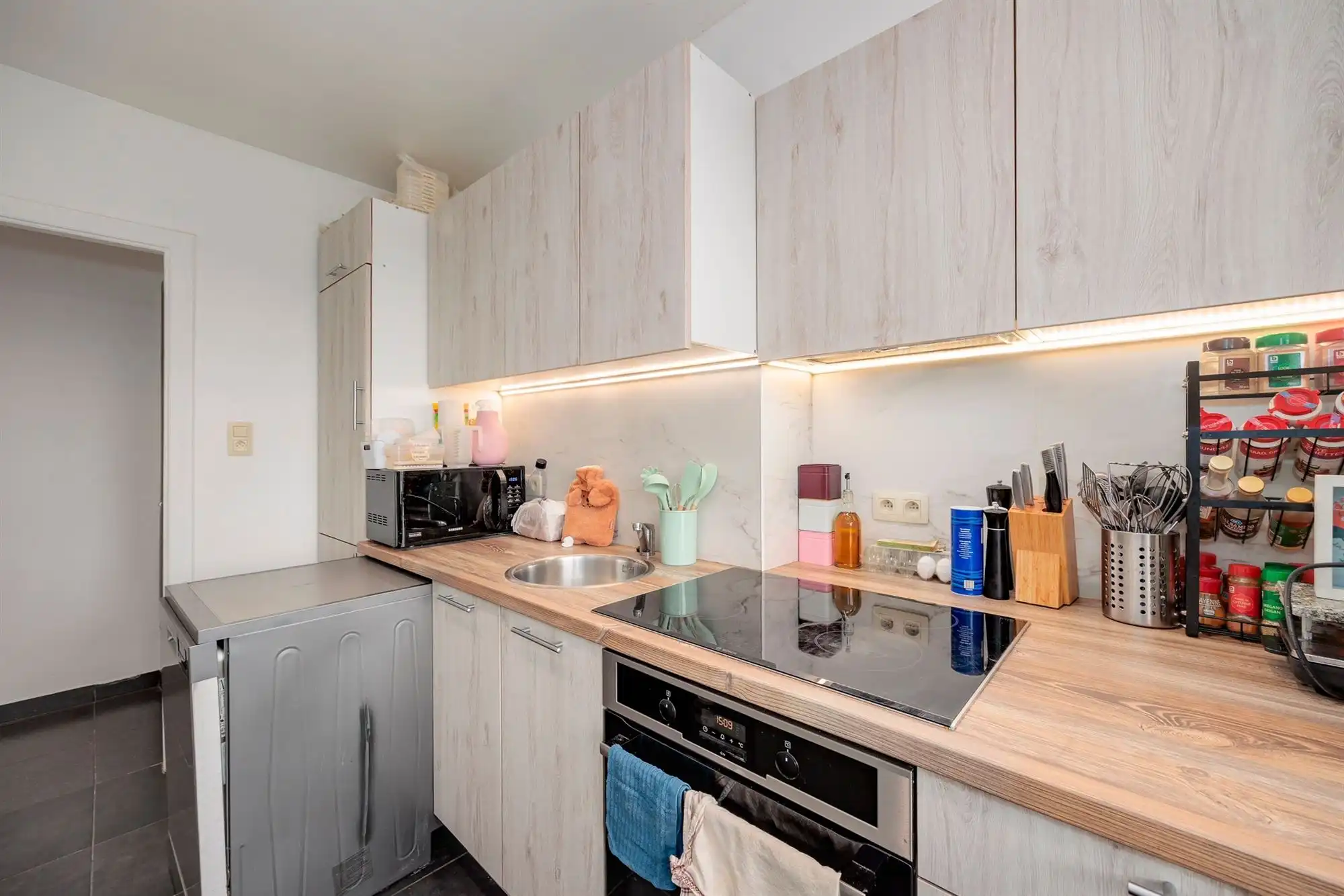 Instapklaar 2 slk appartement in Berchem foto 8