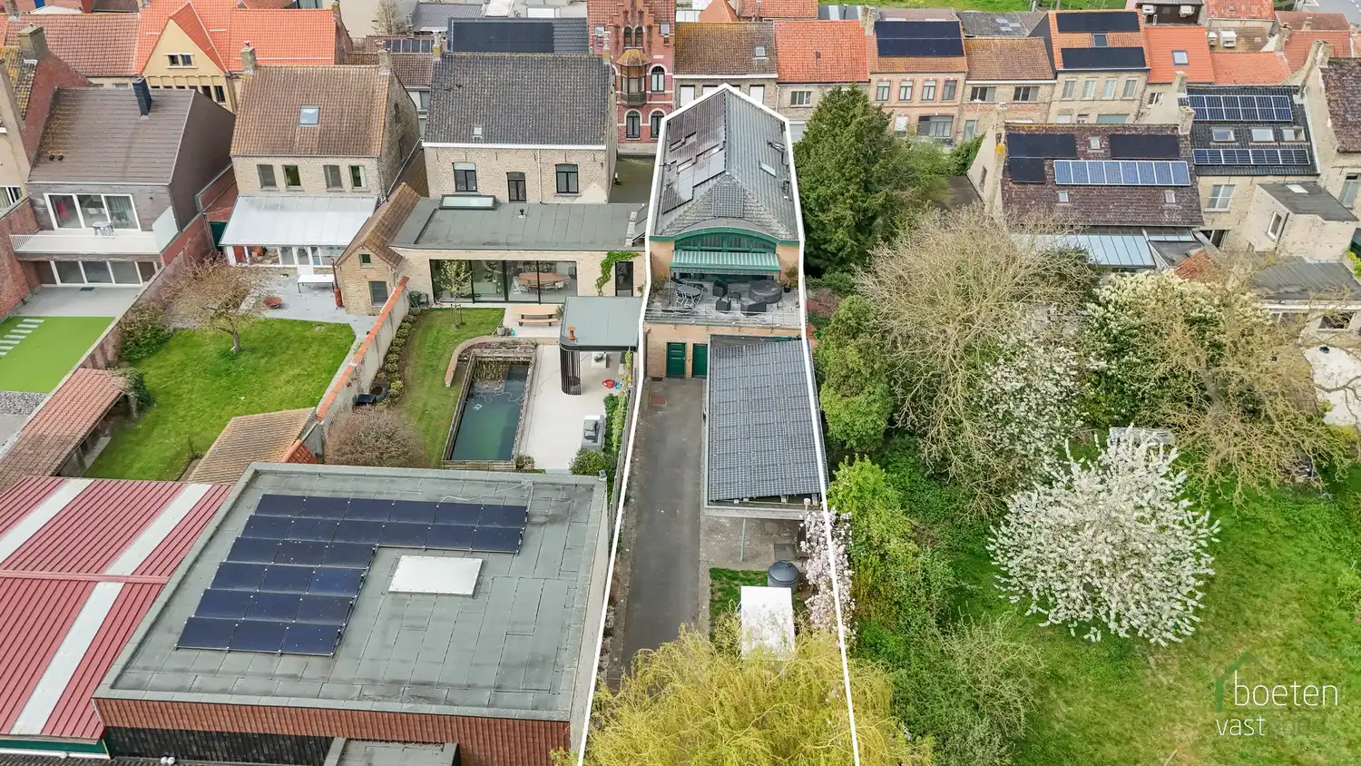 ALVERINGEM: instapklare beenhouwerij met woonst (4 slpks), ruim zonneterras/tuintje en garage in het hart van Alveringem. foto 2