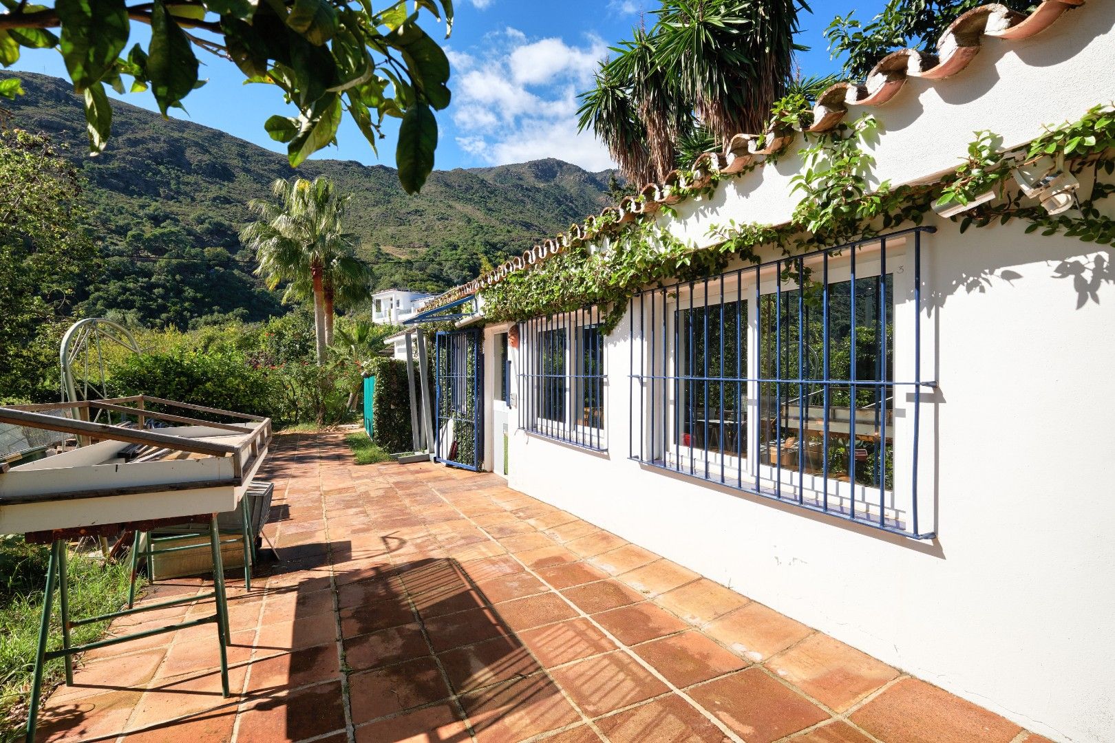 Finca dicht bij de Sierra Bermeja berg.  foto 21