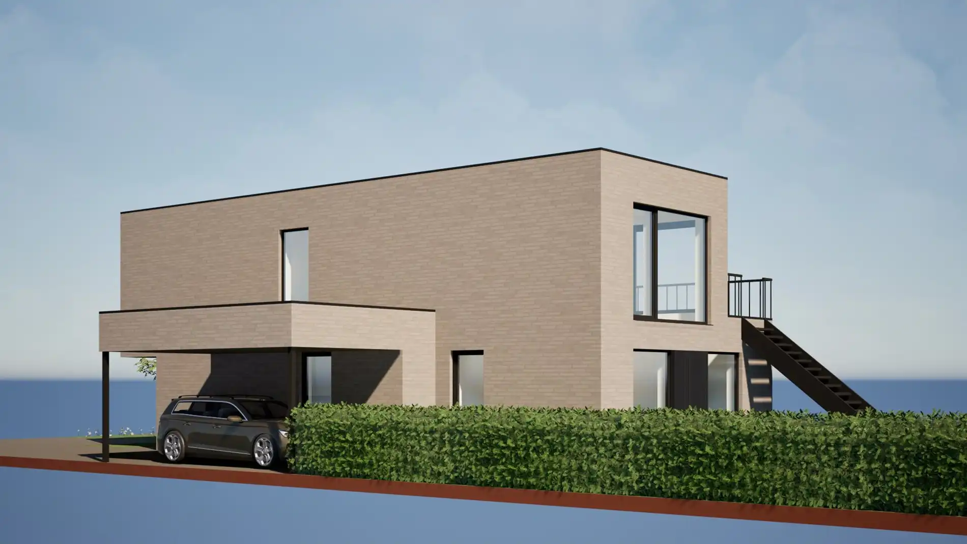 Bouwgrond voor open bebouwing in landelijke omgeving te Roksem (684 m²) foto 8