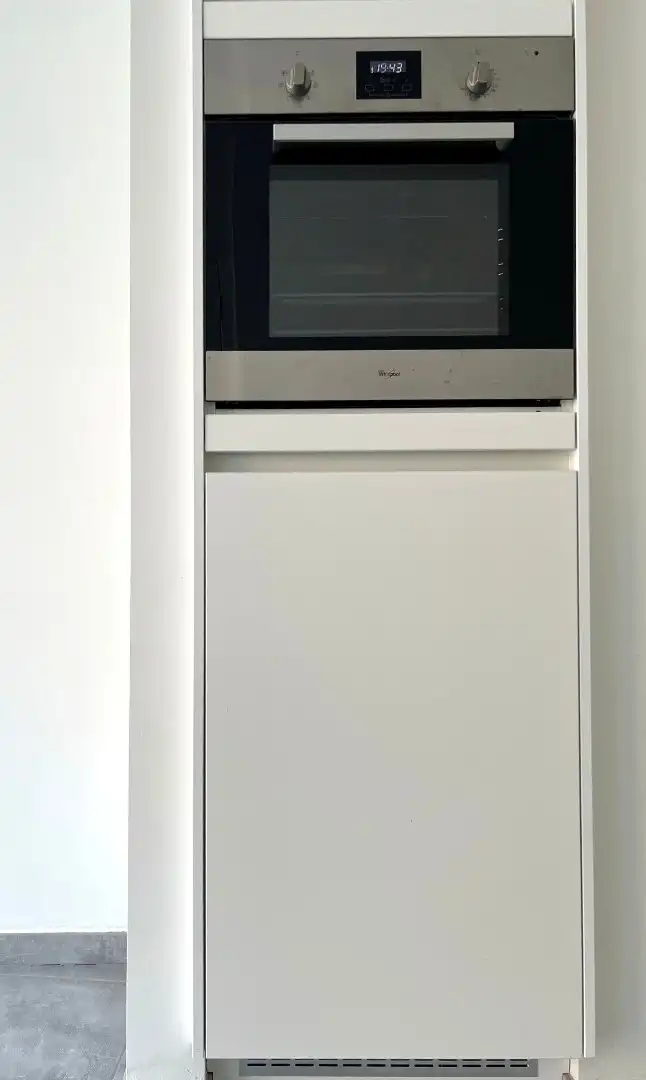Appartement te Diest : slaapkamer en terras foto 8