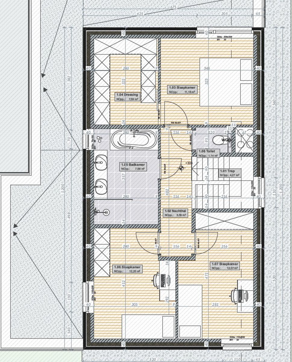 Nieuwbouwwoning te koop in Herfelingen op 5are90 met 3 slpks foto 4