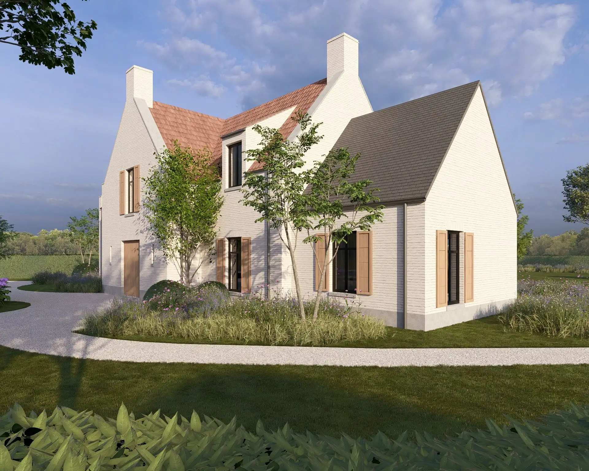 Exclusieve bouwgrond met open zicht gelegen aan het Zwin met goedgekeurde bouwplannen. foto 8