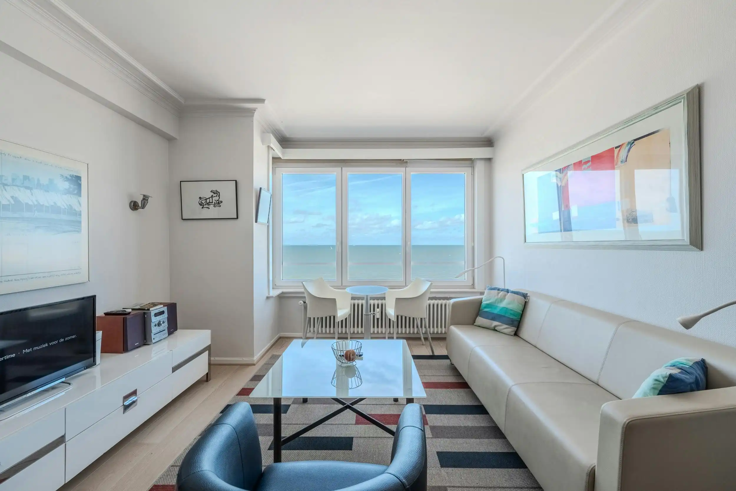 Tweeslaapkamer appartement met fantastisch zeezicht te Oostende foto 2