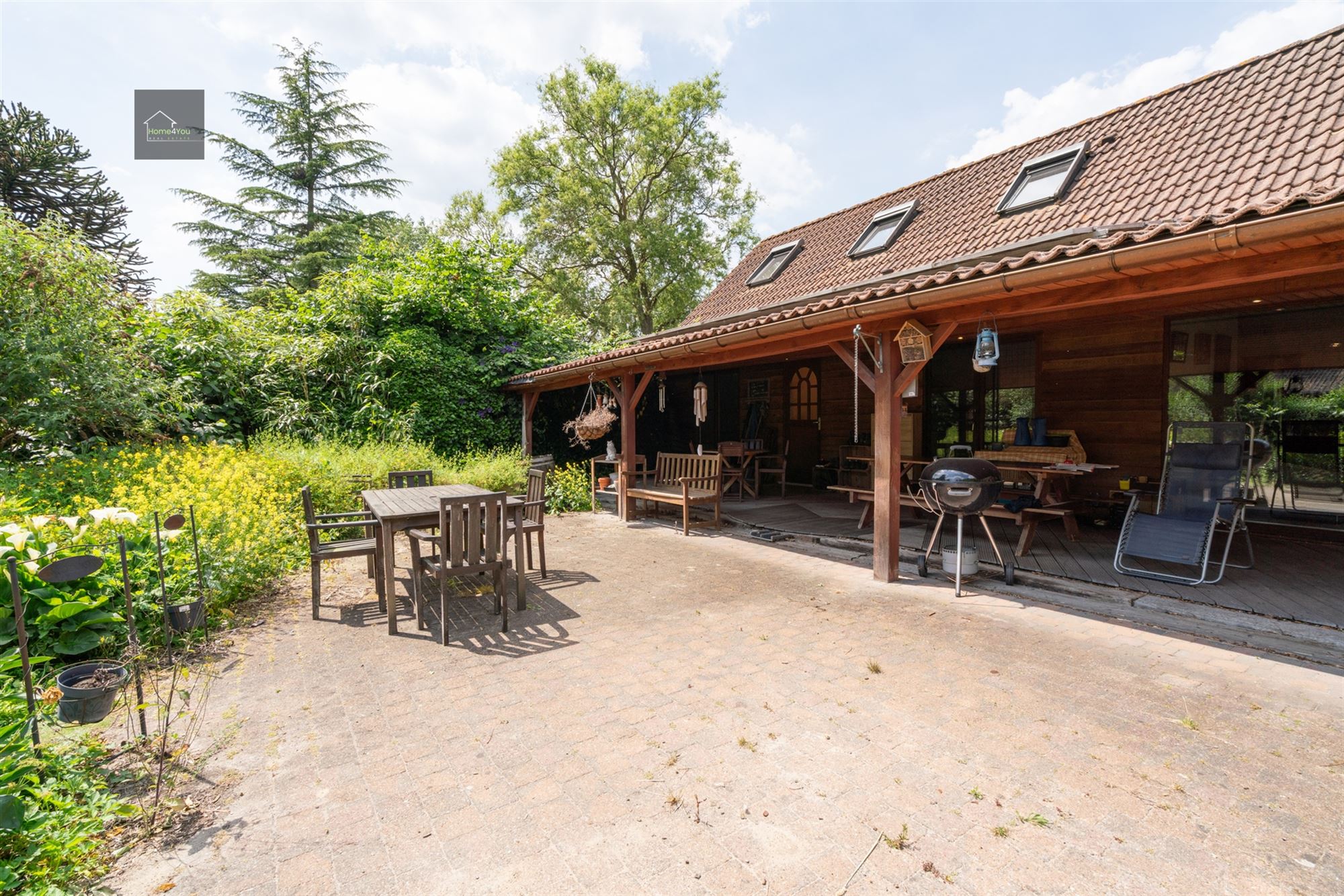 Wonen in het hart van de natuur – Alleenstaande villa op 8000 m² bosrijk domein in Stekene foto 11