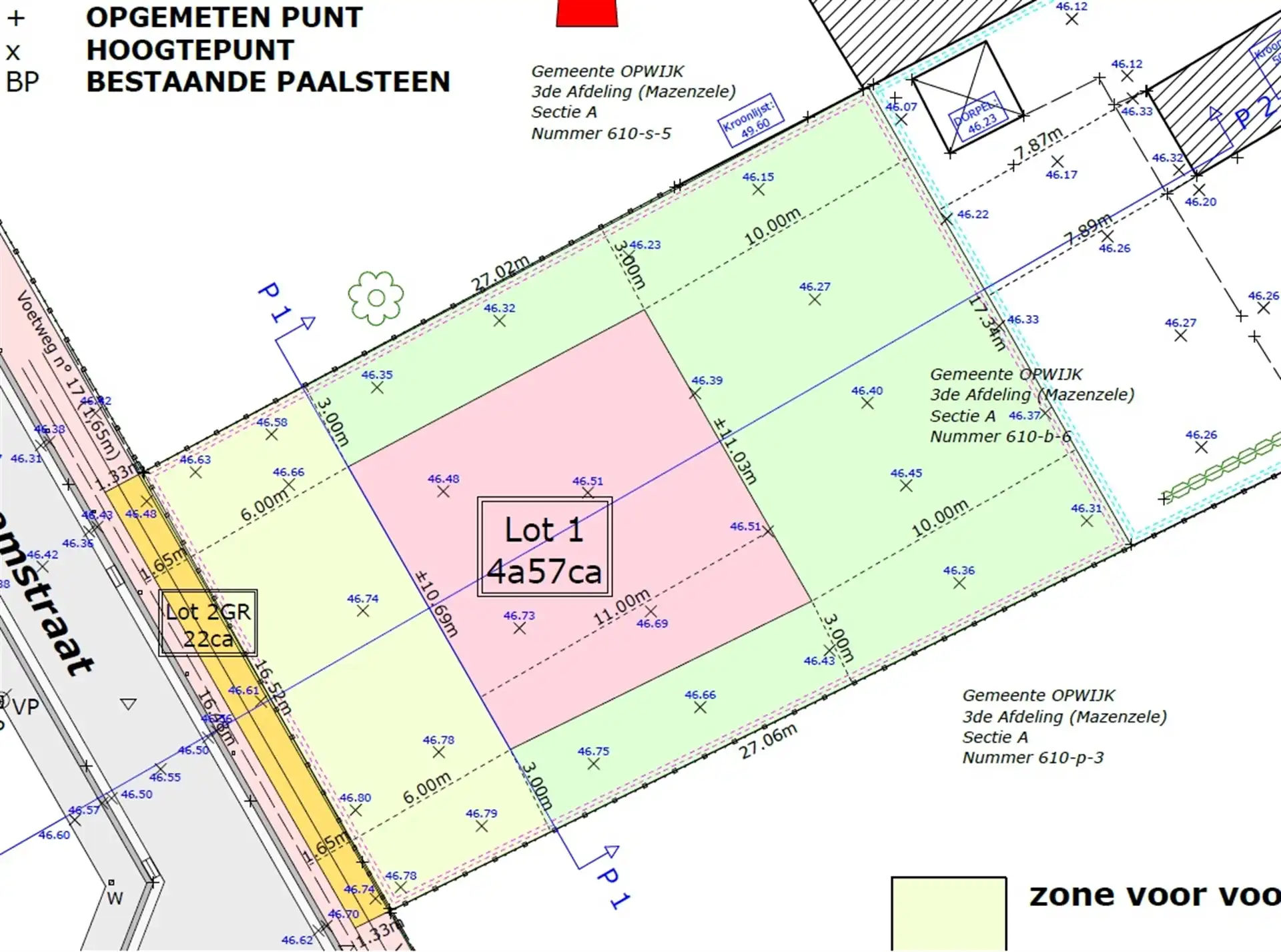 Bouwgrond in doodlopende straat foto 6