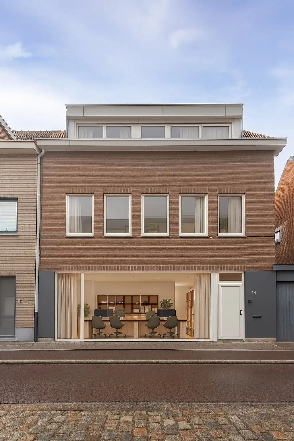 Handelshuis met ruim duplexappartement foto {{pictureIndex}}