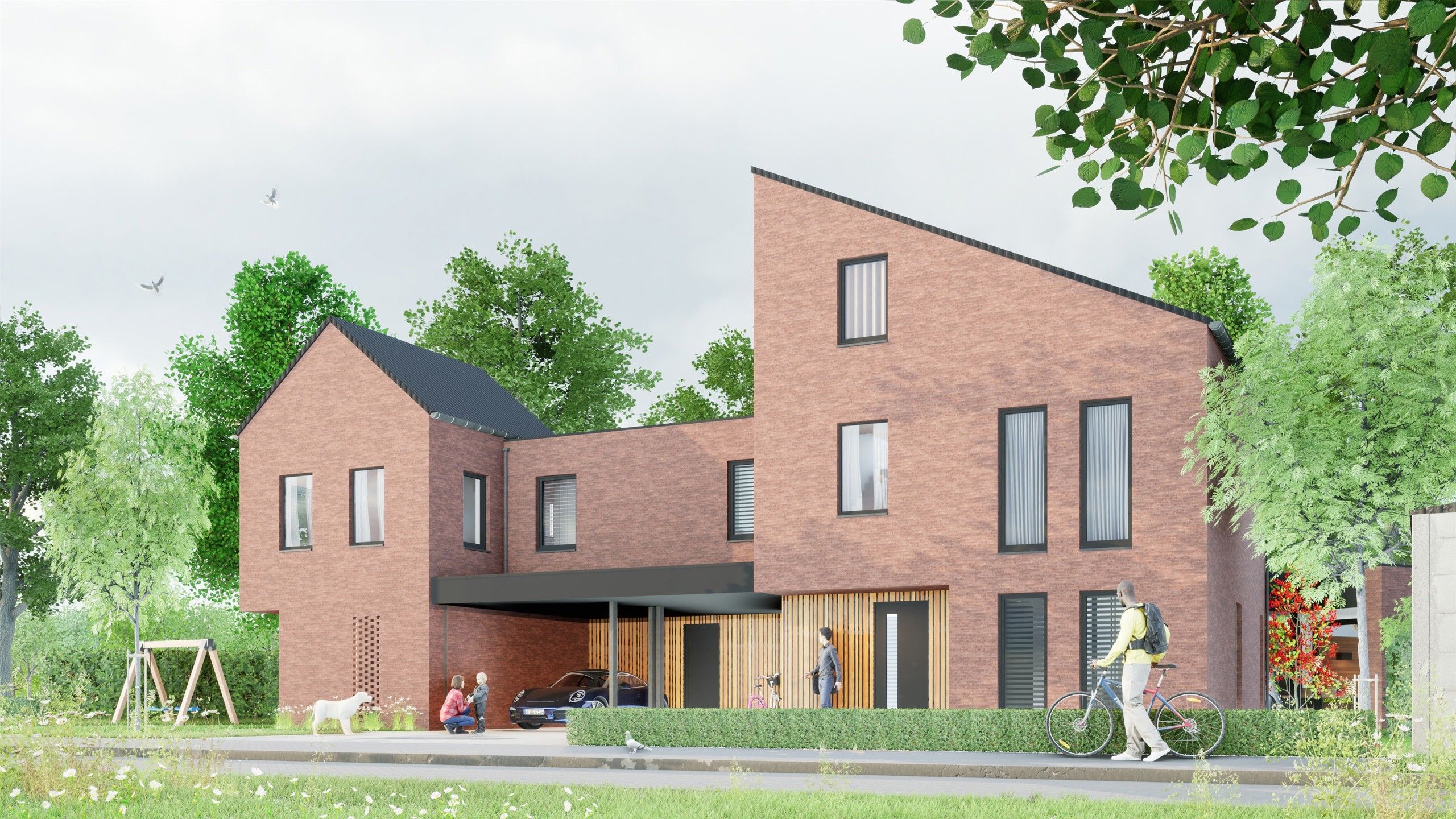 Twee eigentijdse en energiezuinige (E20) nieuwbouwwoningen  foto 1