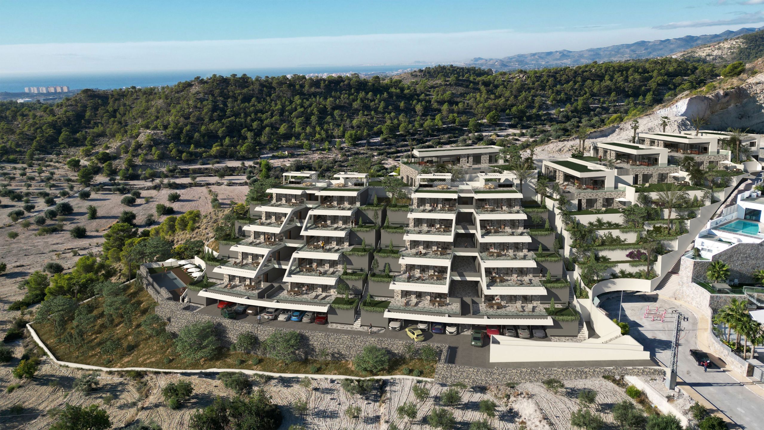 SPANJE - luxe appartementen zeezicht rustige locatie. foto 4