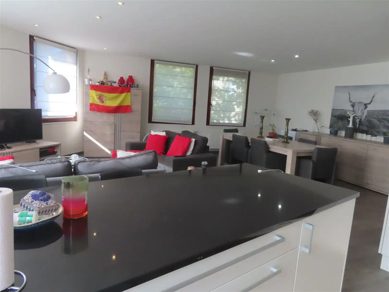 Gemeubeld 3 slaapkamerappartement met parking! foto 5