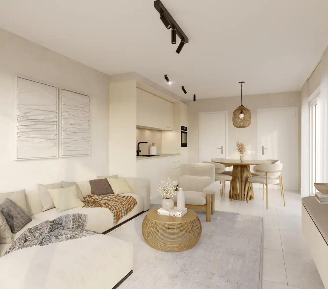 Nieuwbouwproject met vakantiewoningen en appartementen in een groene omgeving. foto 7