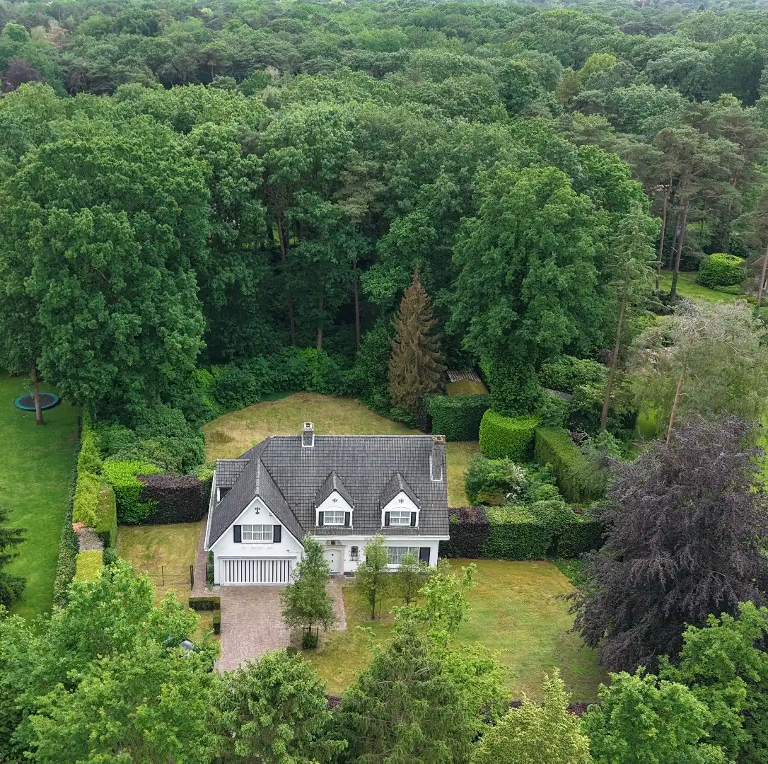 Hoofdfoto van de publicatie: Klassieke villa op een perceel van 3.890 m² met een straatbreedte van 40 meter en Zuid-Oriëntatie te Schilde 
