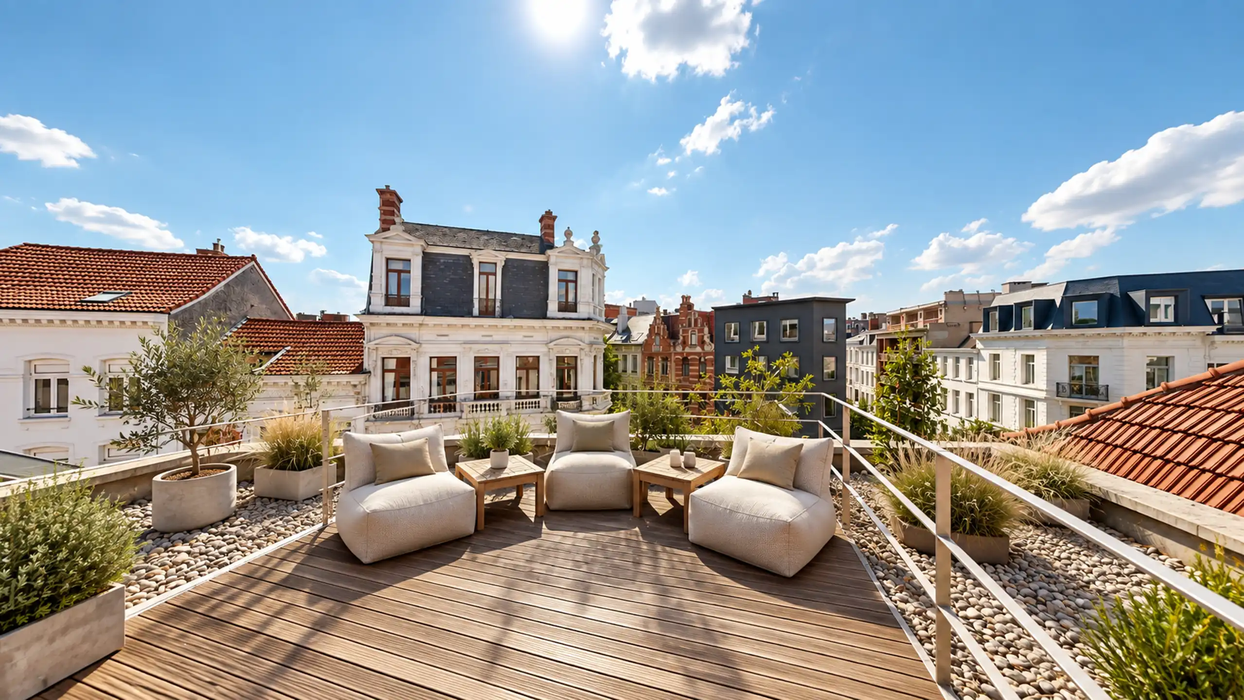 ANTWERPEN CENTRUM - Design appartement met prachtig terras foto 12