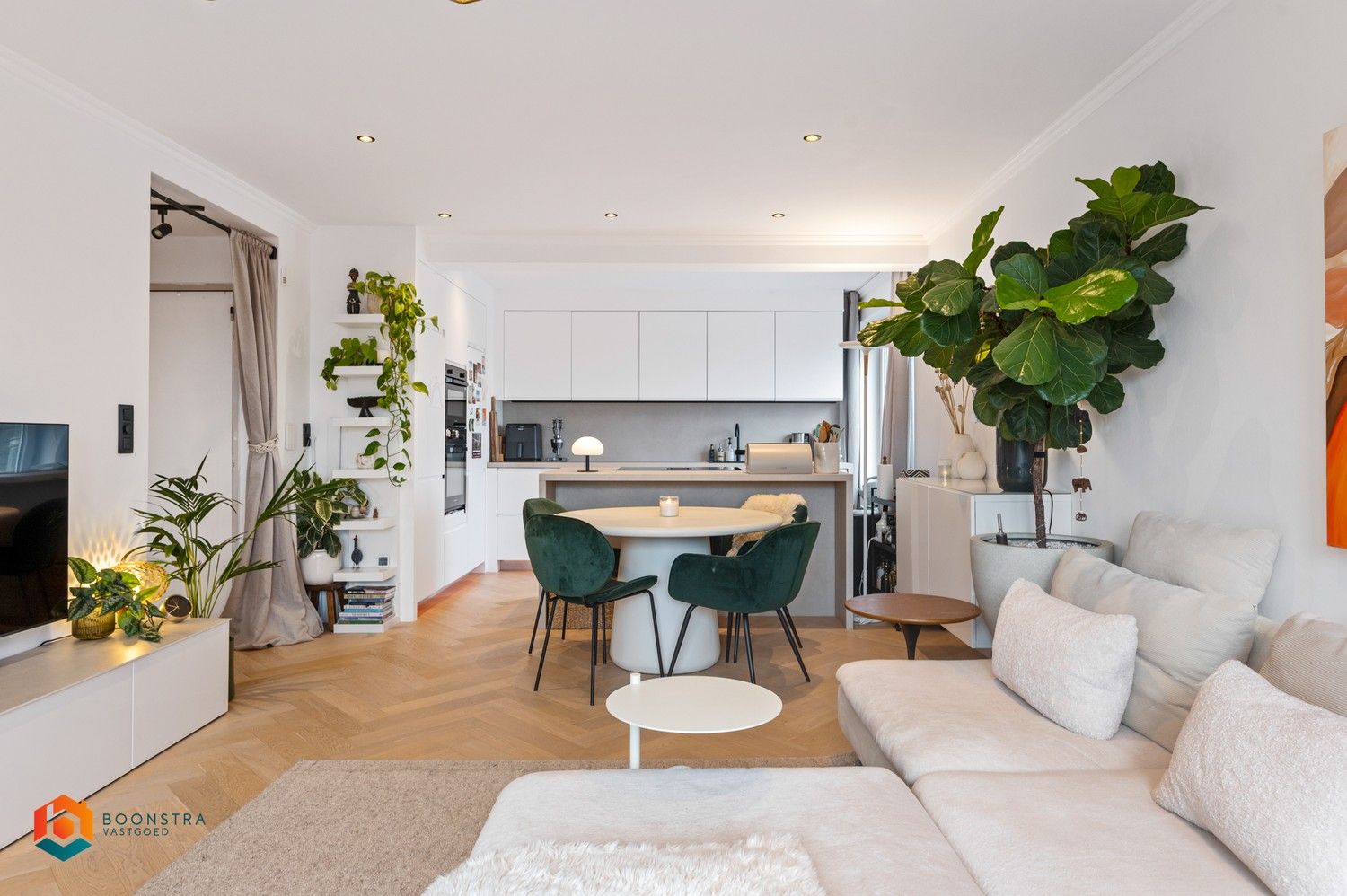 Gerenoveerd app. met 2 slpkrs in het centrum van Mechelen foto 3