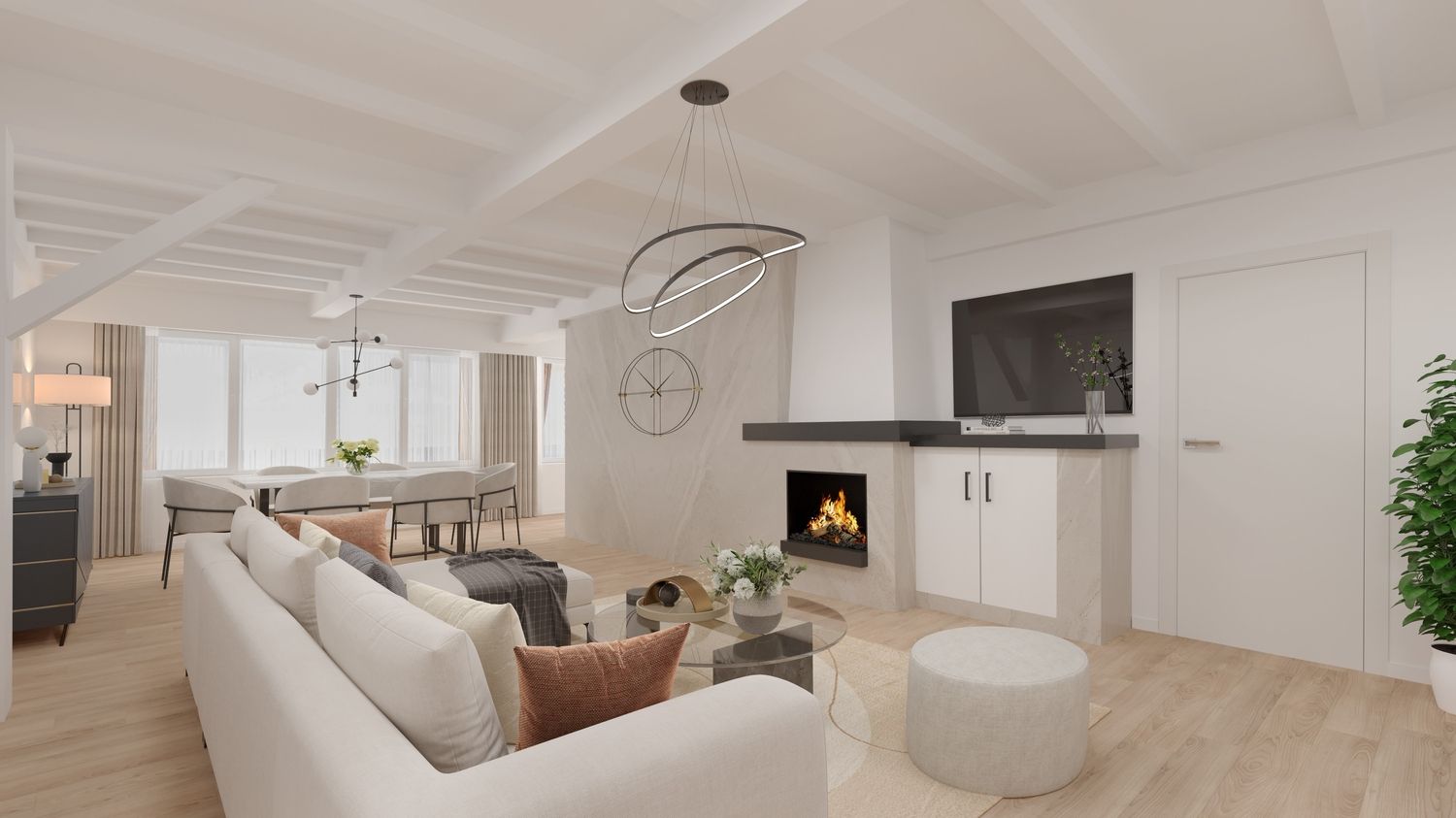 Ruim appartement met terras, lift en ondergrondse autostandplaats in het centrum van Paal foto 3