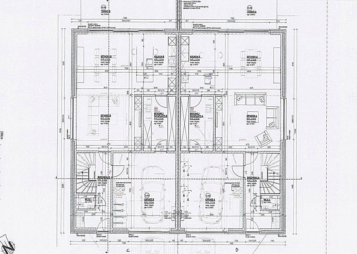 Nieuwbouw halfopen bebouwing (EPC A) met tuin, terras en garage foto 27