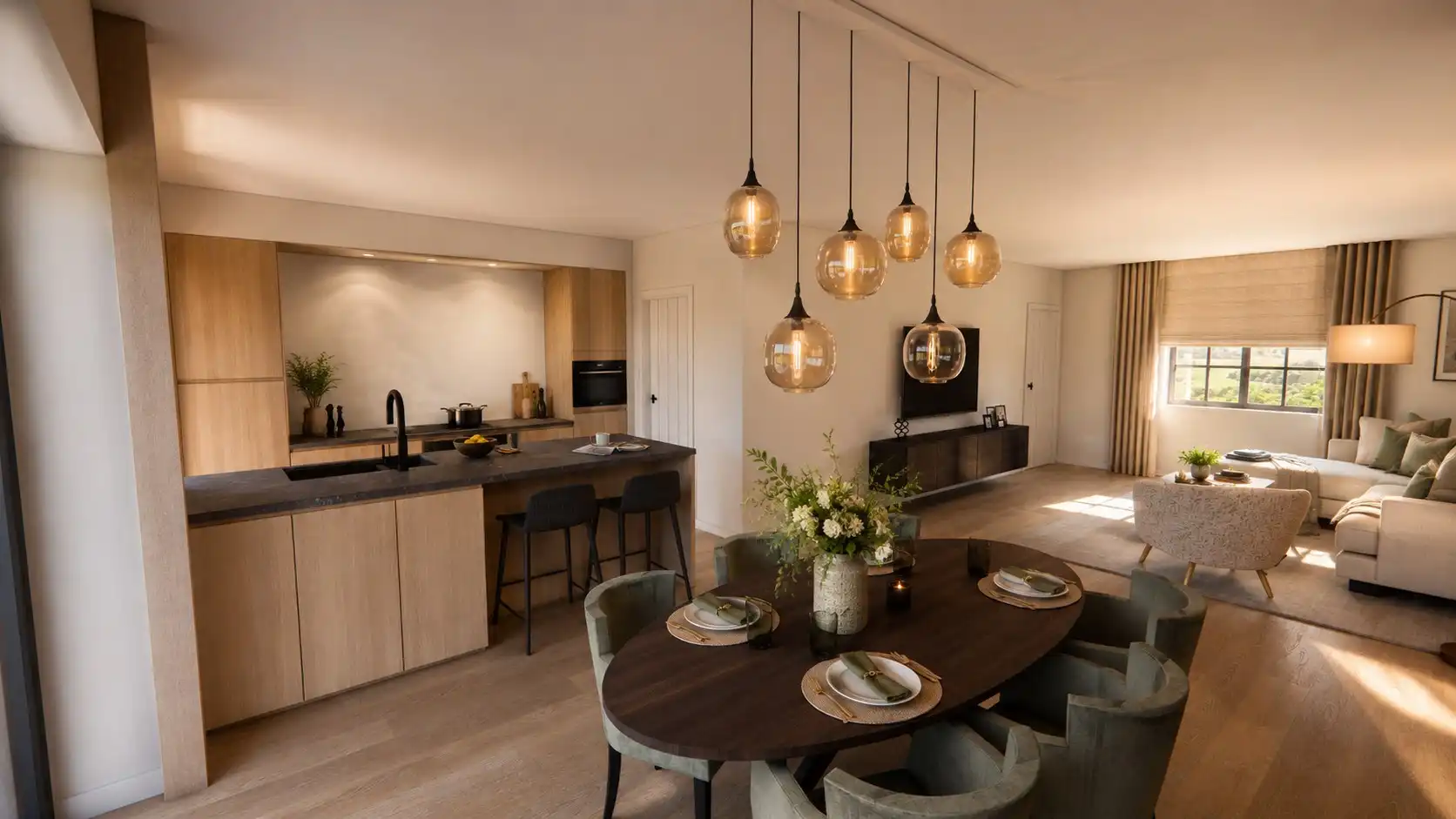 Landelijke nieuwbouwwoning met 3 slaapkamers en ruime zolder op een perceel van 6a 52ca foto 3