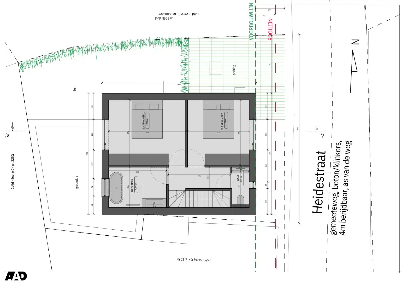 Bouwgrond voor HOB in residentiële woonwijk foto 4