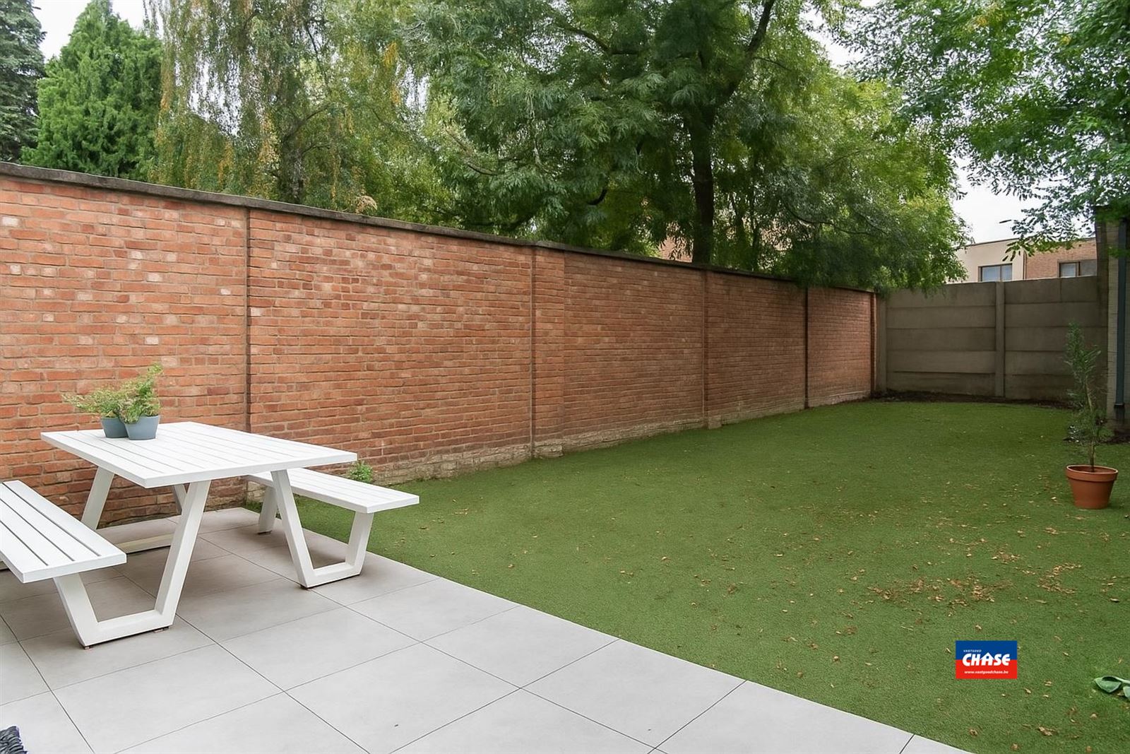Duplex app met 3 slpks, 2 badks, garage en tuin foto 21