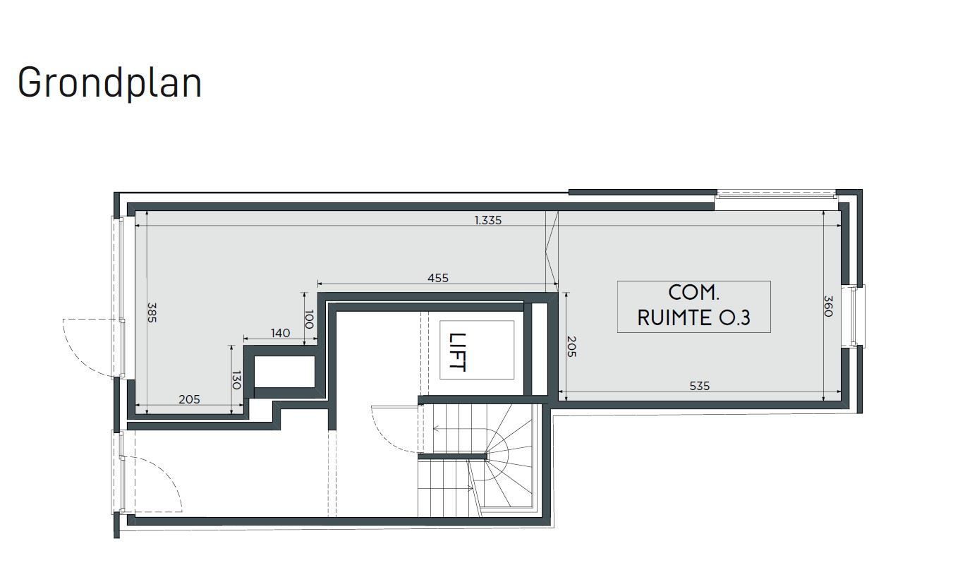 DRIE NIEUWBOUW COMMERCIËLE UNITS 0.3 foto 8