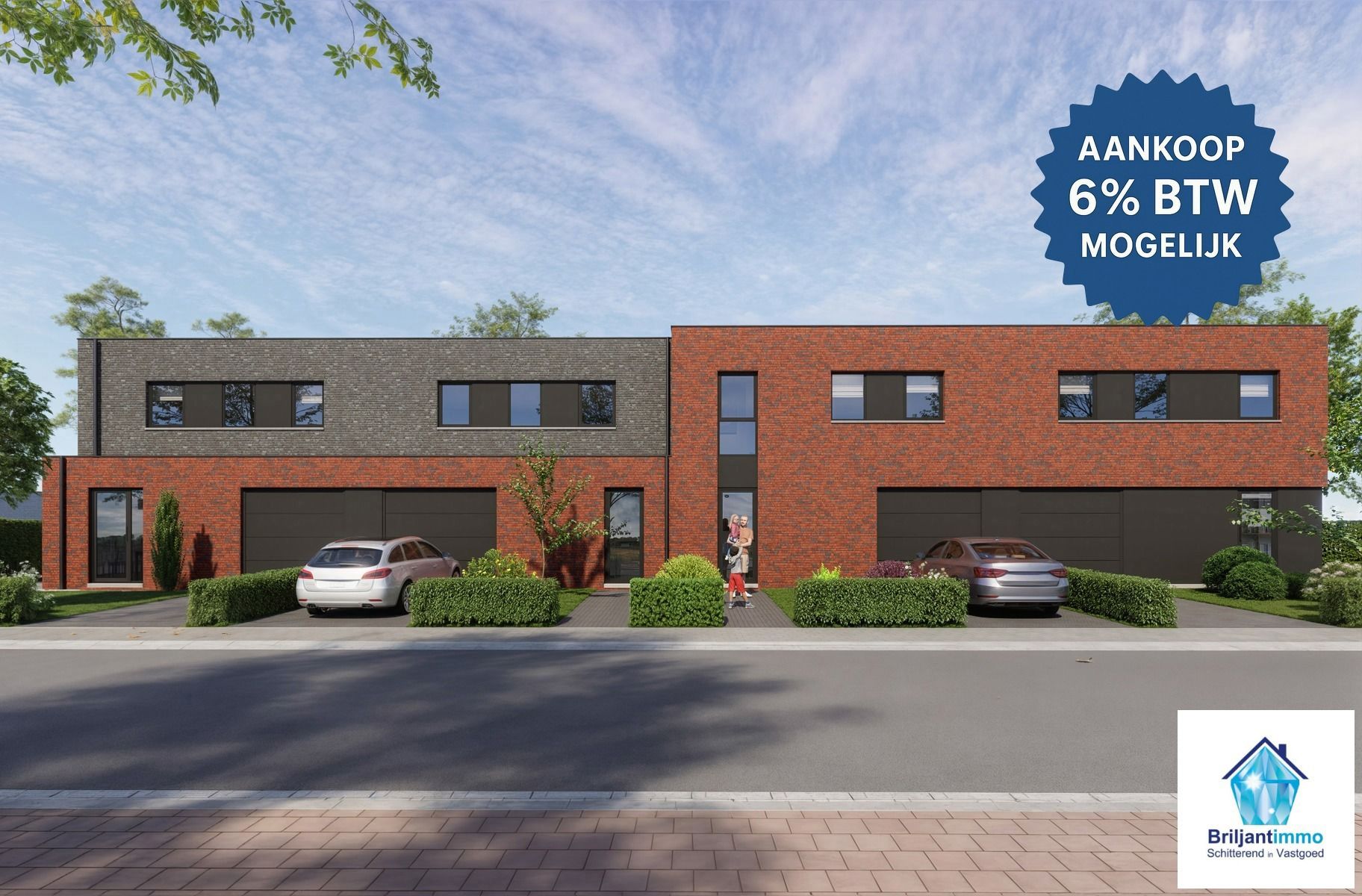 NIEUW te bouwen HOB in -rode gelijmde gevelsteen  foto 6