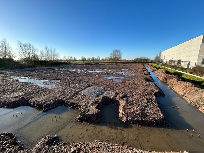 Nieuwbouw KMO units voorzien van kantoren, parkeergelegenheid - Sleidinge foto 9