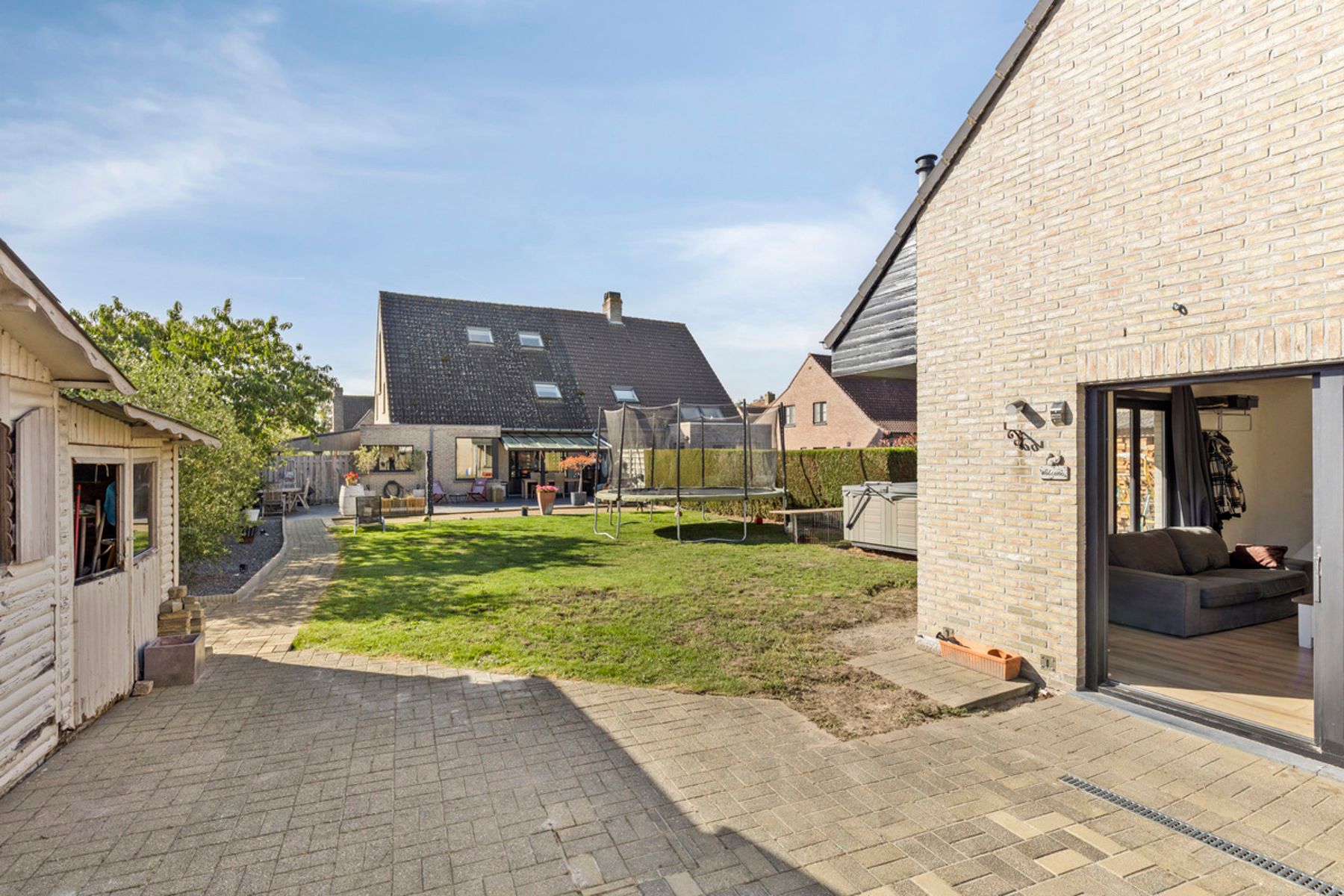 Instapklare HOB met 4 slaapkamers en polyvalent bijgebouw foto 24