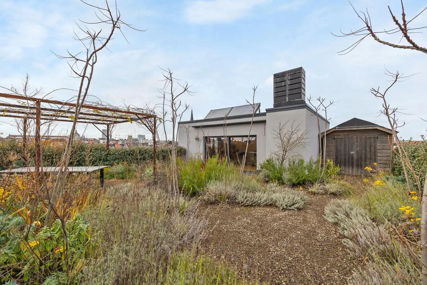Uitzonderlijke loft 200m² + aangelegde daktuin, terras en 2 optionele garages in rustig, groen woonerf op de grens Borgerhout/Antwerpen foto 27