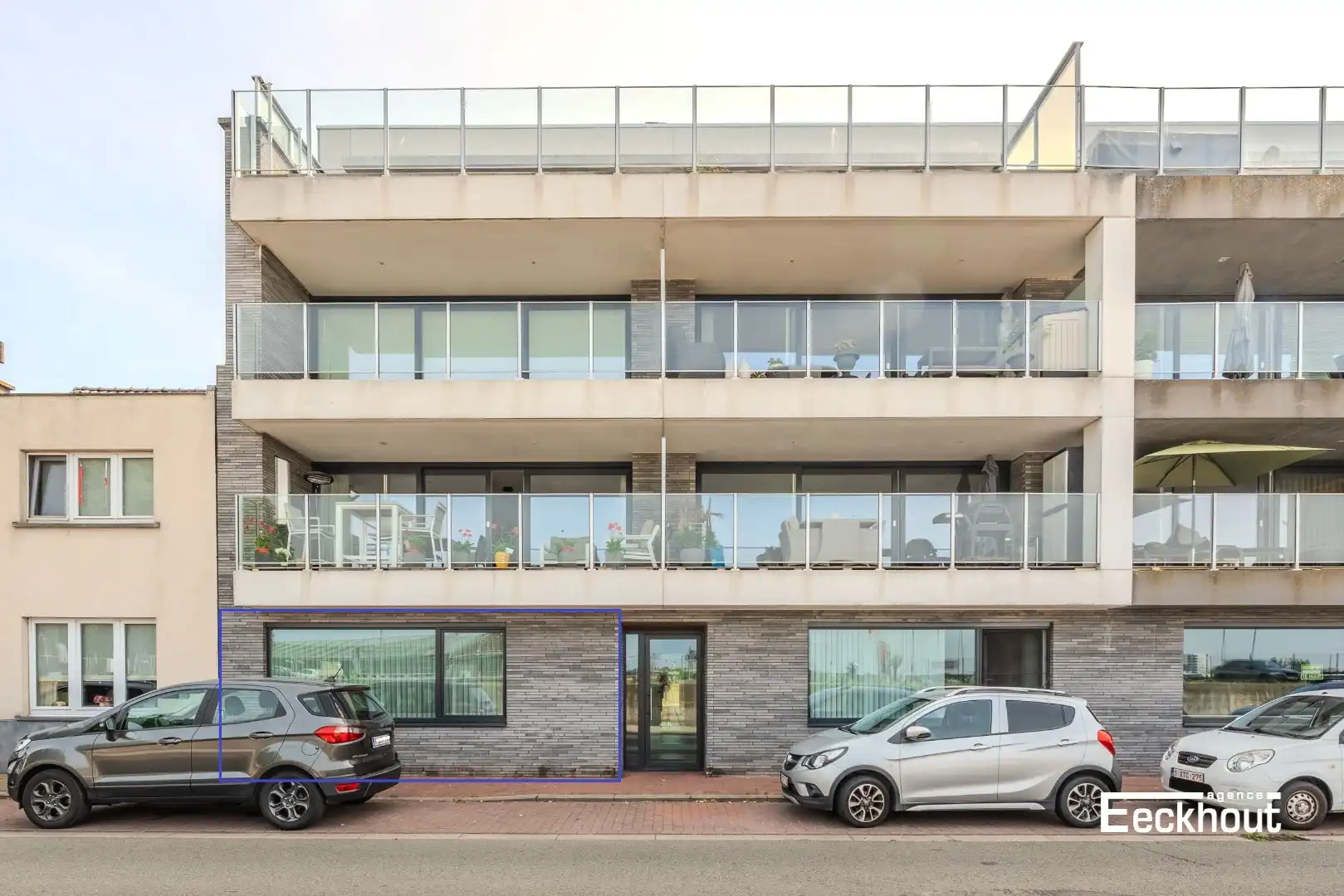 Ruim gelijkvloersappartement met zonneterras en tuin in recent gebouw! foto 13