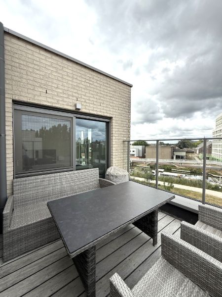 Exclusieve penthouse met 2 terrassen en uniek uitzicht over de Schelde – Gent foto 19