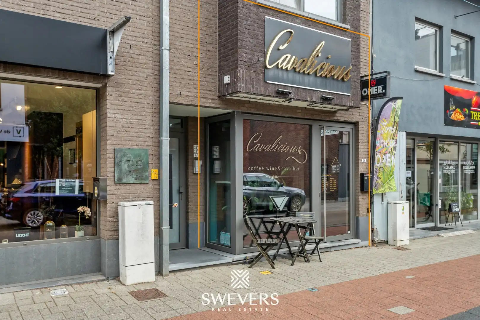 Investeringspand met huurder handelsruimte in hartje Tessenderlo, 97m², plus terras, tuinzone en parkeerplaats.   foto 24