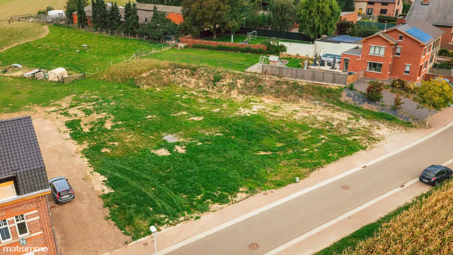 RUSTIG GELEGEN BOUWGROND VOOR HALFOPEN BEBOUWING TE MILLEN foto 8