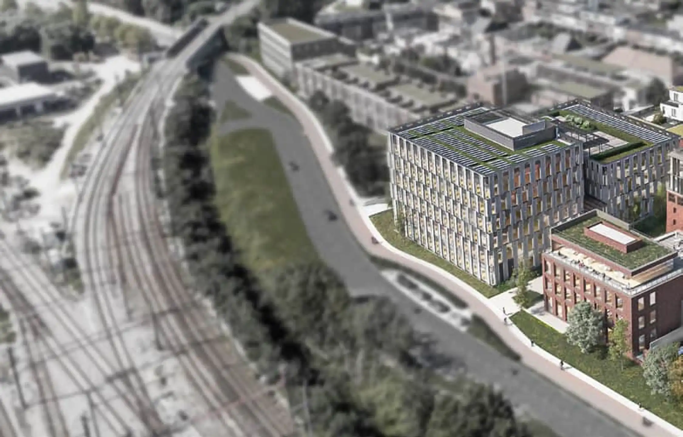 Nieuwbouwkantoren Malt District Mechelen-Zuid foto 13