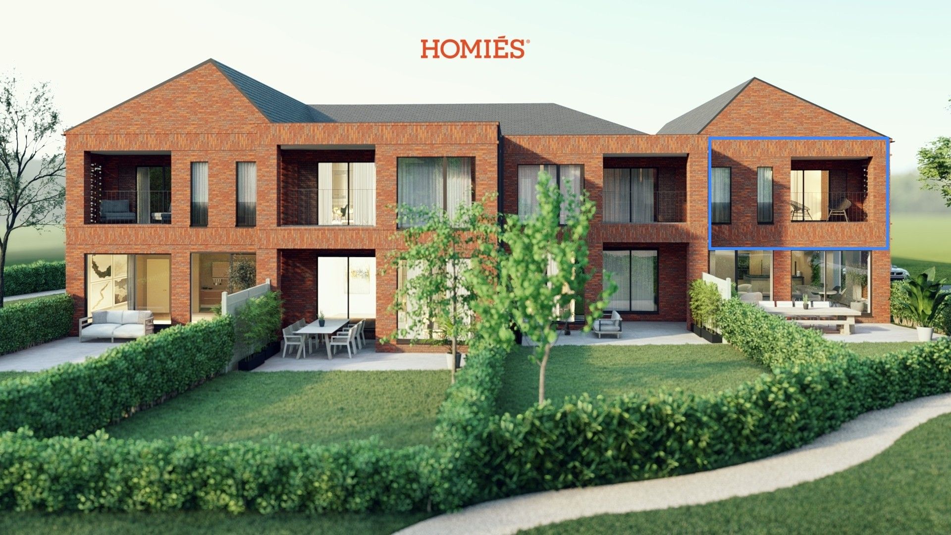 Mooi appartement met 2 slaapkamers en terras foto {{pictureIndex}}