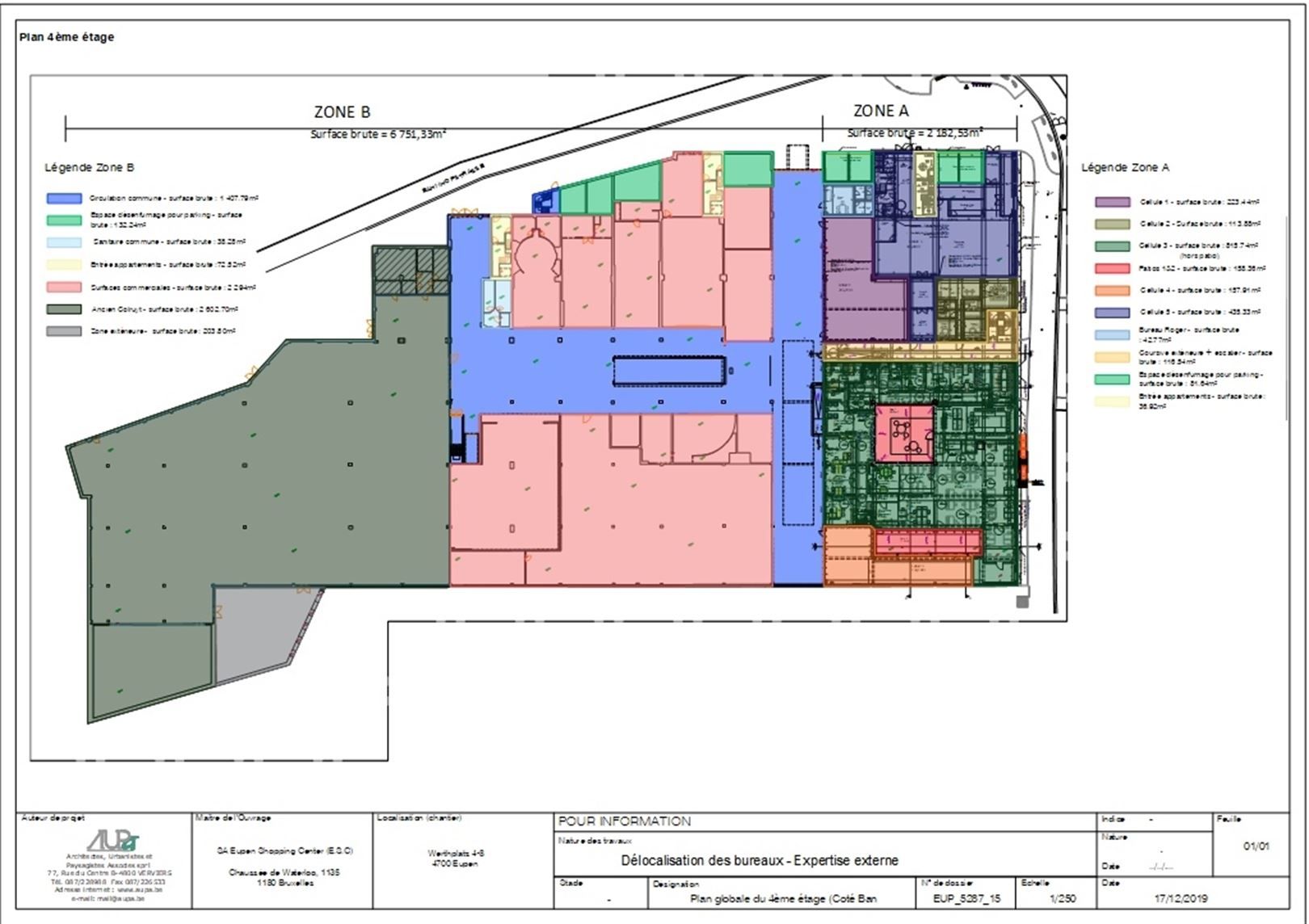 Kantoor van 100 m² te huur in Eupen foto 6