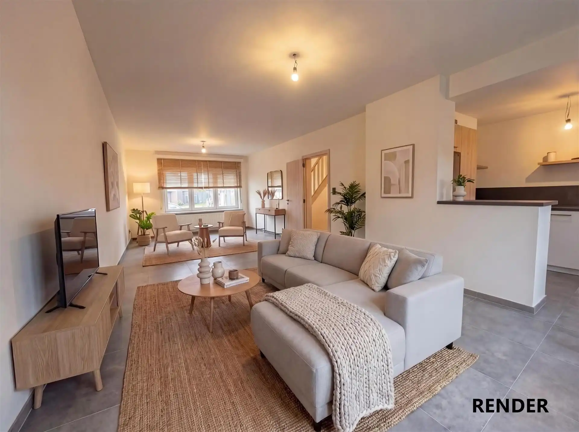 Gerenoveerde woning met drie slaapkamers te Hofstade foto 3