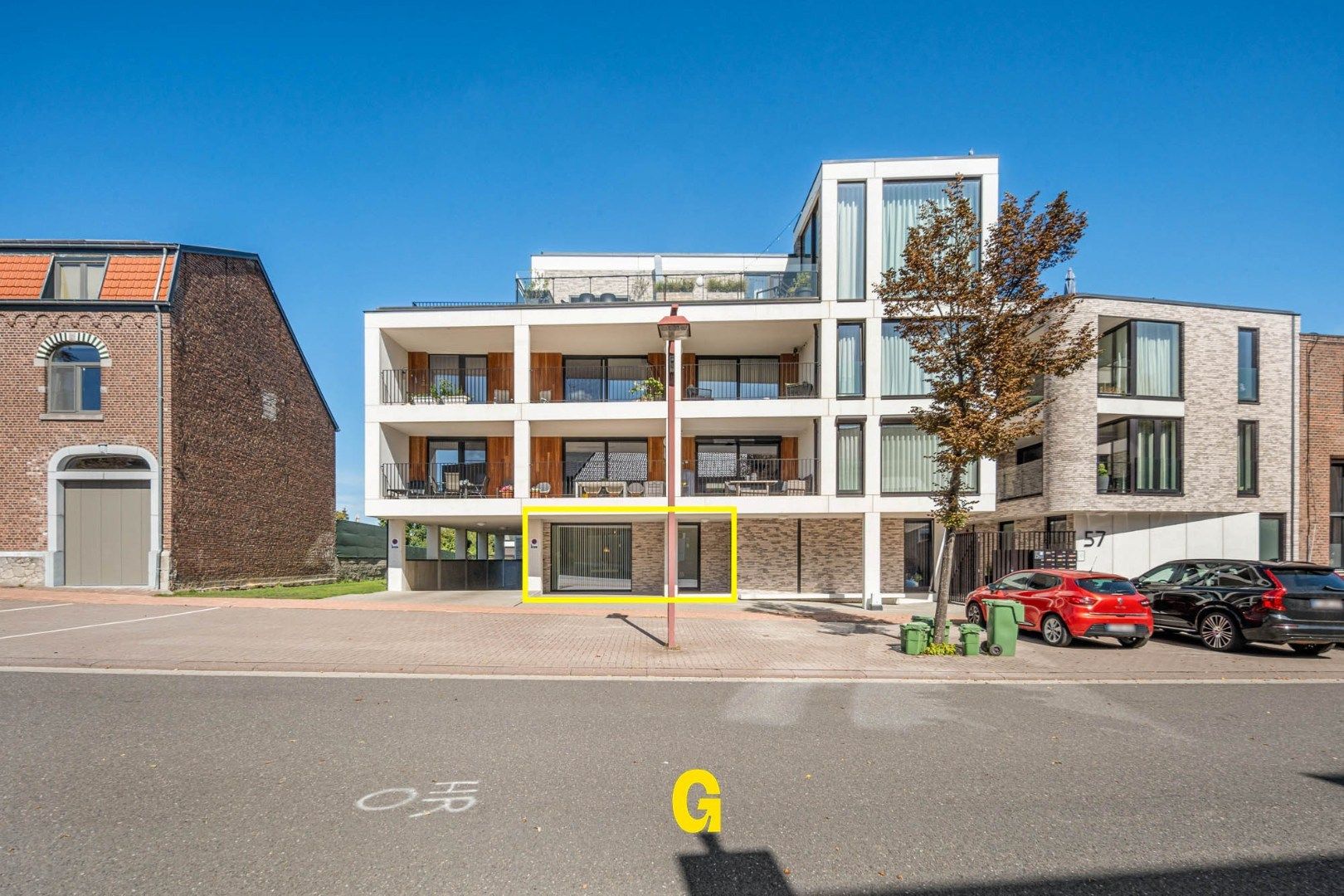 Gelijkvloersappartement met 1 slaapkamer, terras met tuintje, standplaats en berging in residentie Het Gruunhof - EPC label A foto 5